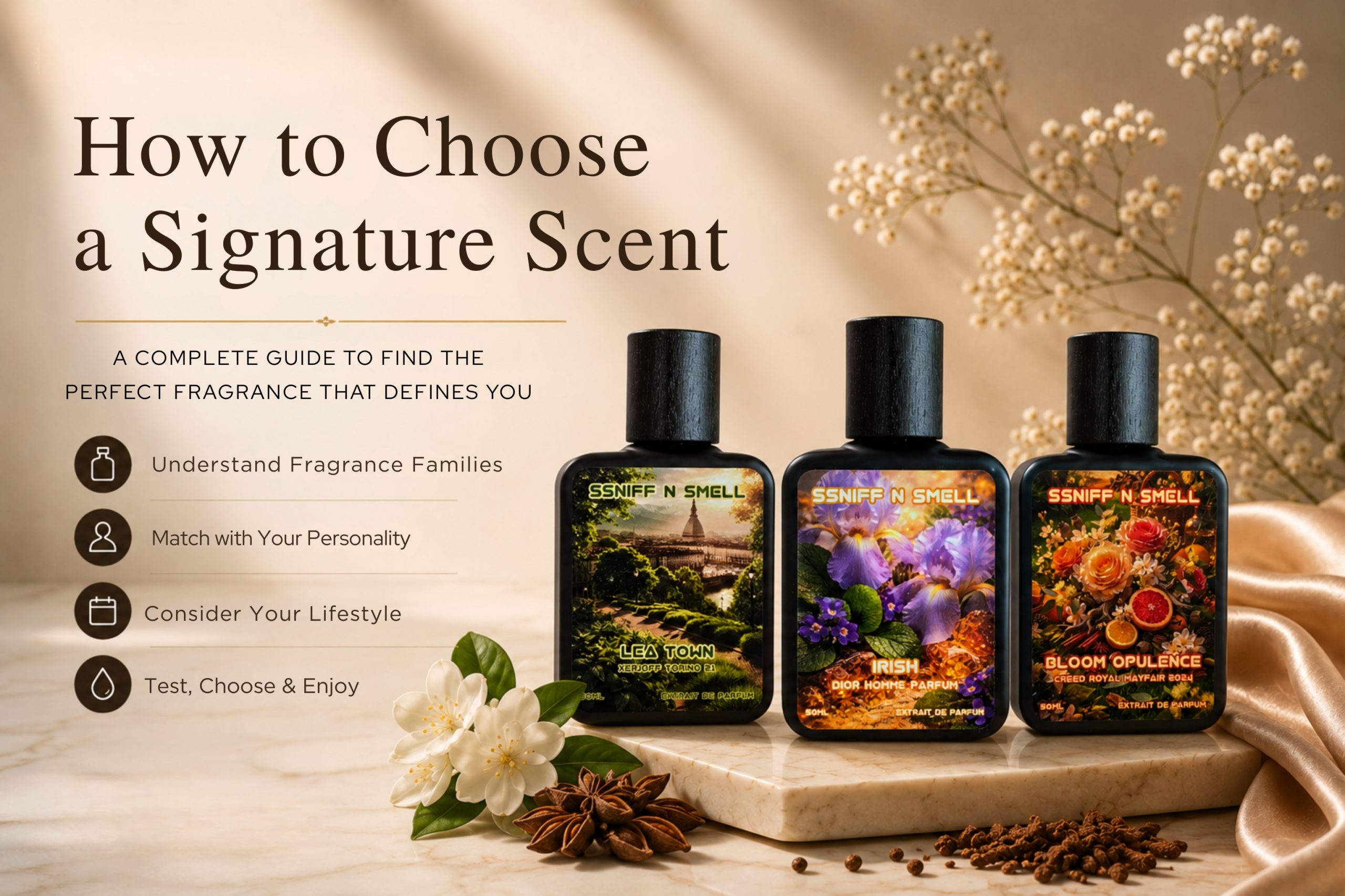 How to Choose a Signature Scent | Perfume Guide by SSniff N Smell